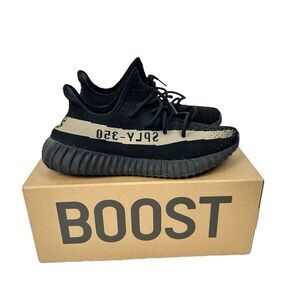 Adidas Yeezy Boost 350 V2 Size 10 Core Black Green 2016 BY9611